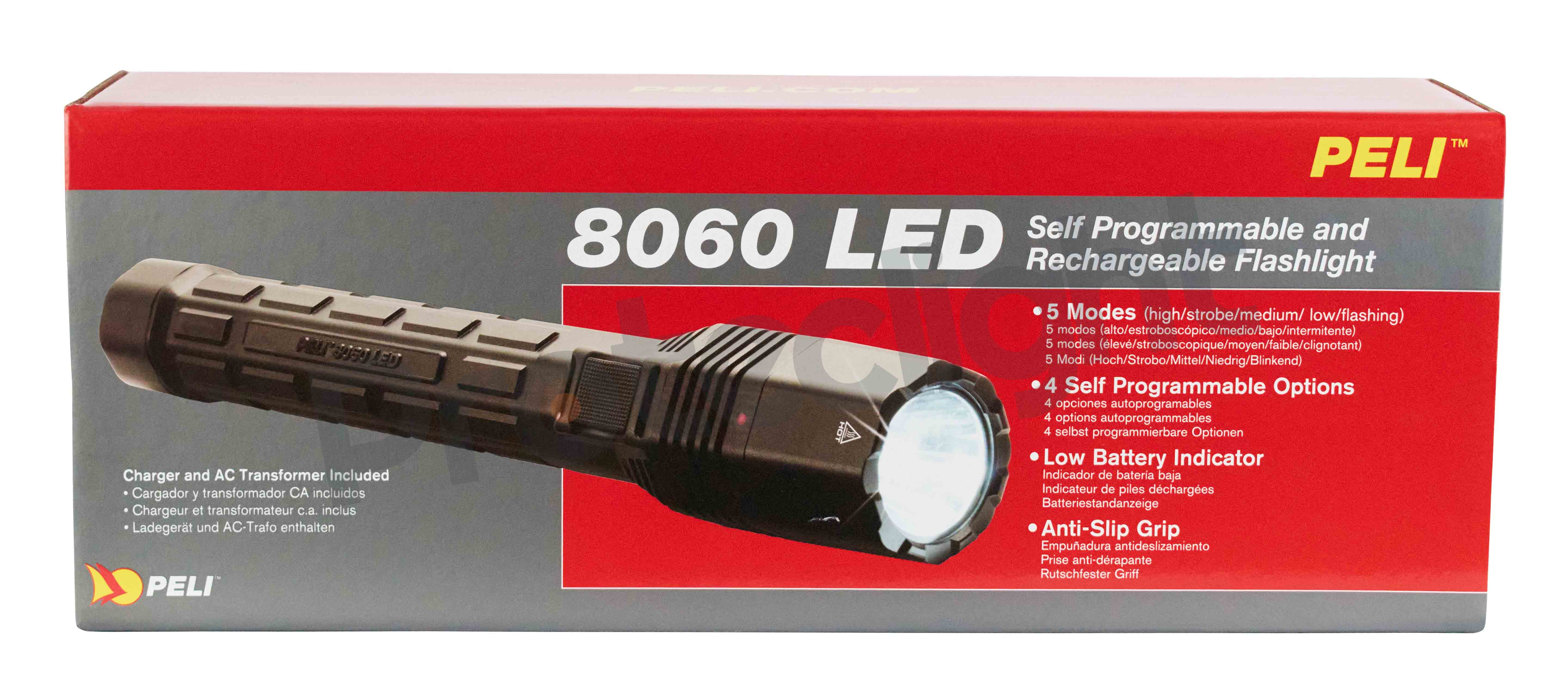 Lampe Torche Tactique LED Ultra-Puissante avec 5 modes d'intensité